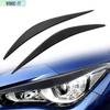 Car Headlamp Carbon Fiber Eyelashes Sticker Decor For 2014-20 INFINITI Q50