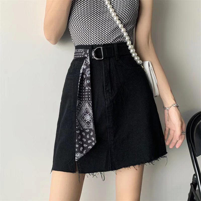 Women Personality Scarf Belt Trendy D-Ring Buckle Long Skinny Ribbon Belt for Jeans Skirts