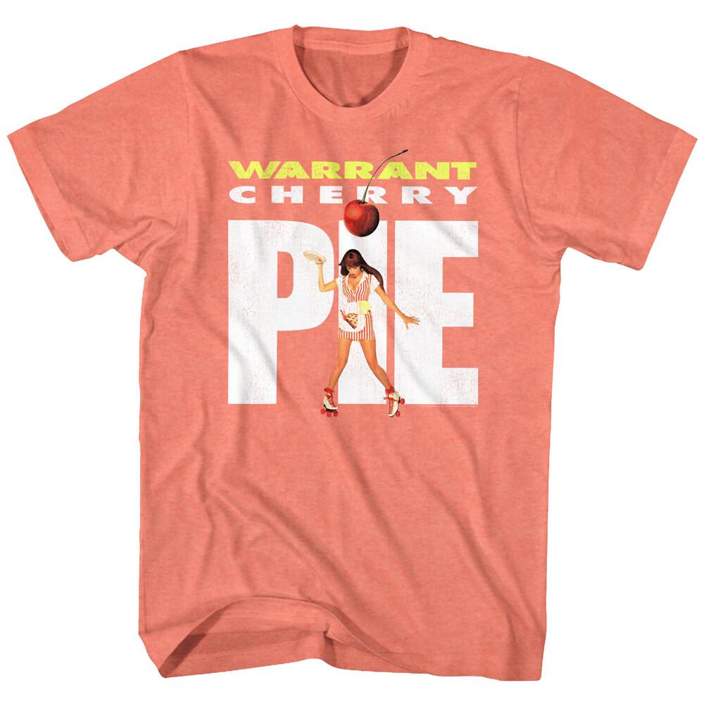 Warrant Cherry Pie Album Cover 1990 Men T Shirt 80 Rock Music Merch XXL