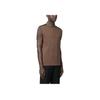 Emporio Armani SS23 Striped Color Block Logo Embroidered Short Sleeve Polo Shirt Men polo shirts Brown 3R1F72-1JTKZ-0440