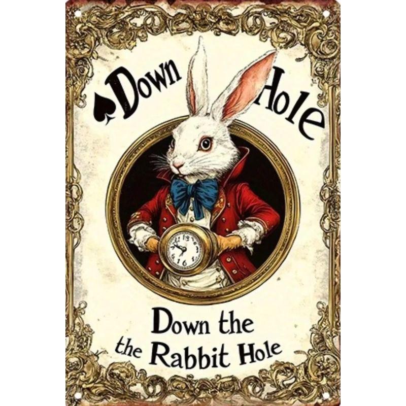 Metal Wall Art Decorative Sign Hanging 20x30cm