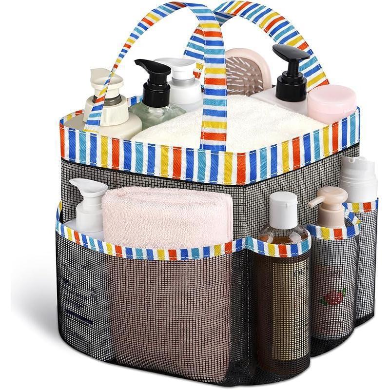 S9253 Portable Mesh Shower Caddy Bag - New Style Wash Bag