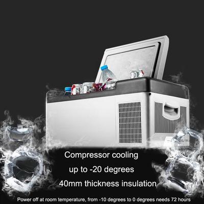 40W 20L Kaasaskantavad Mini Külmikud Auto Kodu Külmkapp Sügavkülmik Reisimine Telkimine Paadisõit Karavan Baar Rakenduse Juhtimisega 570*320*320mm