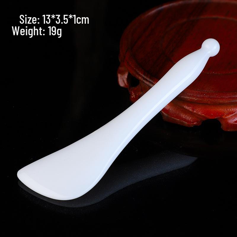 Resin Ox Horn Massage Board for Facial Acupoints and Meridian Scraping