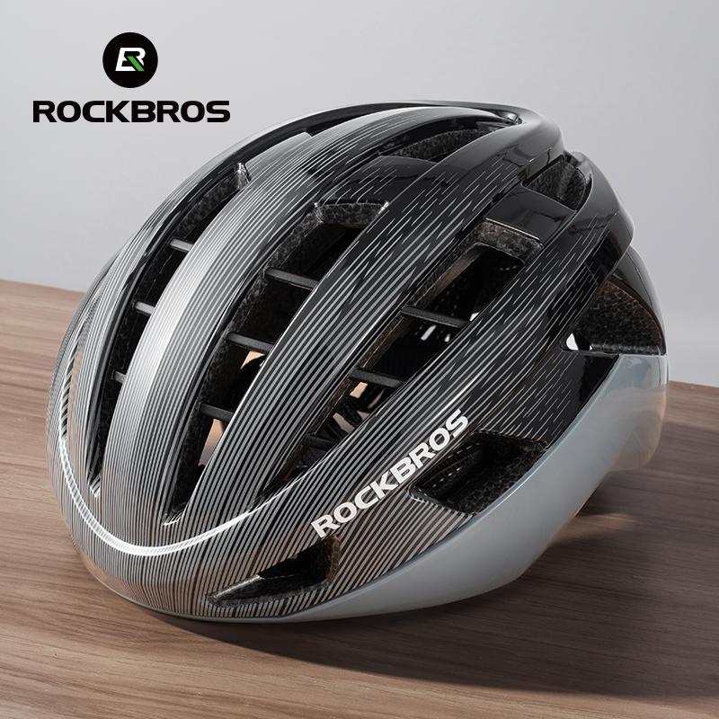 Rockbros Ultralight Cycling Helmet Safety Cap Bicycle Helmet For Women Men Racing Bike Equipments Road Mtb Adult Bike Helmets