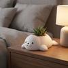 Home Decor Seal Flowerpot Storage Box Desktop Ornaments Potted Plant Containers  Indoor
