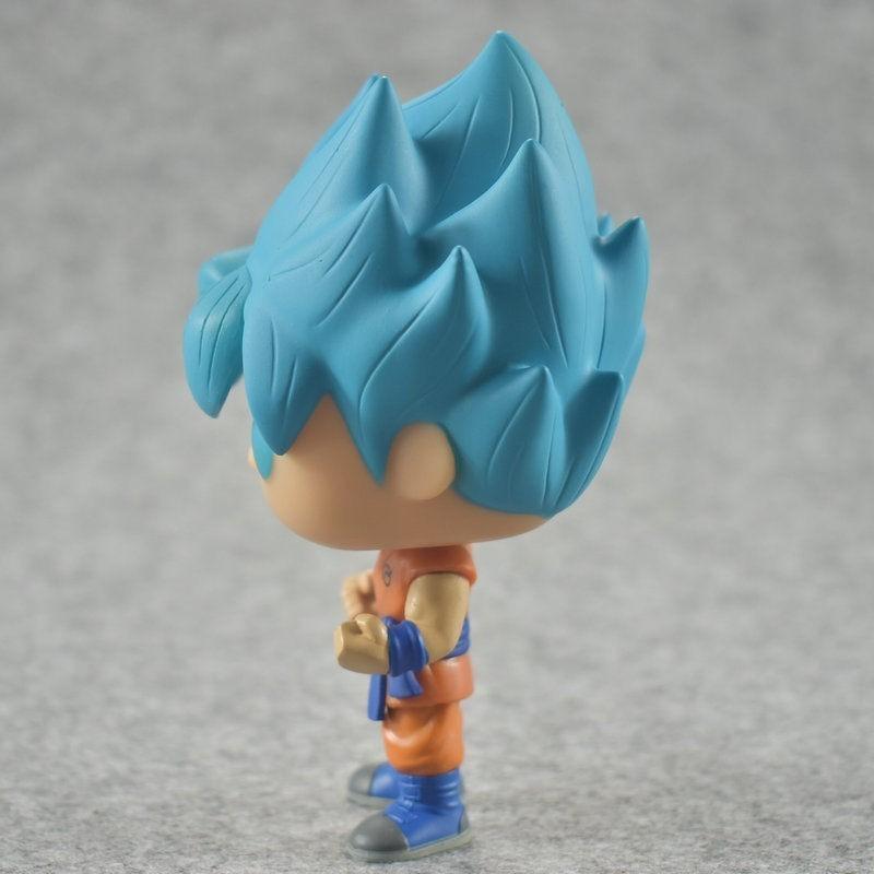 Premium Kwaliteit Pop Blauwe Goku Vegeta Figuur Met Prachtig Roze Haar En Klassiek Ontwerp
