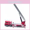 Kdw 1/50 Scale Diecast Ladder Fire Trucks Model Cars With Alloy And Abs Construction For Durability