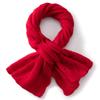 Women's 100% Pure Cashmere Color Block Hollow Knit Scarf - Warm Fashionable Neck Protector