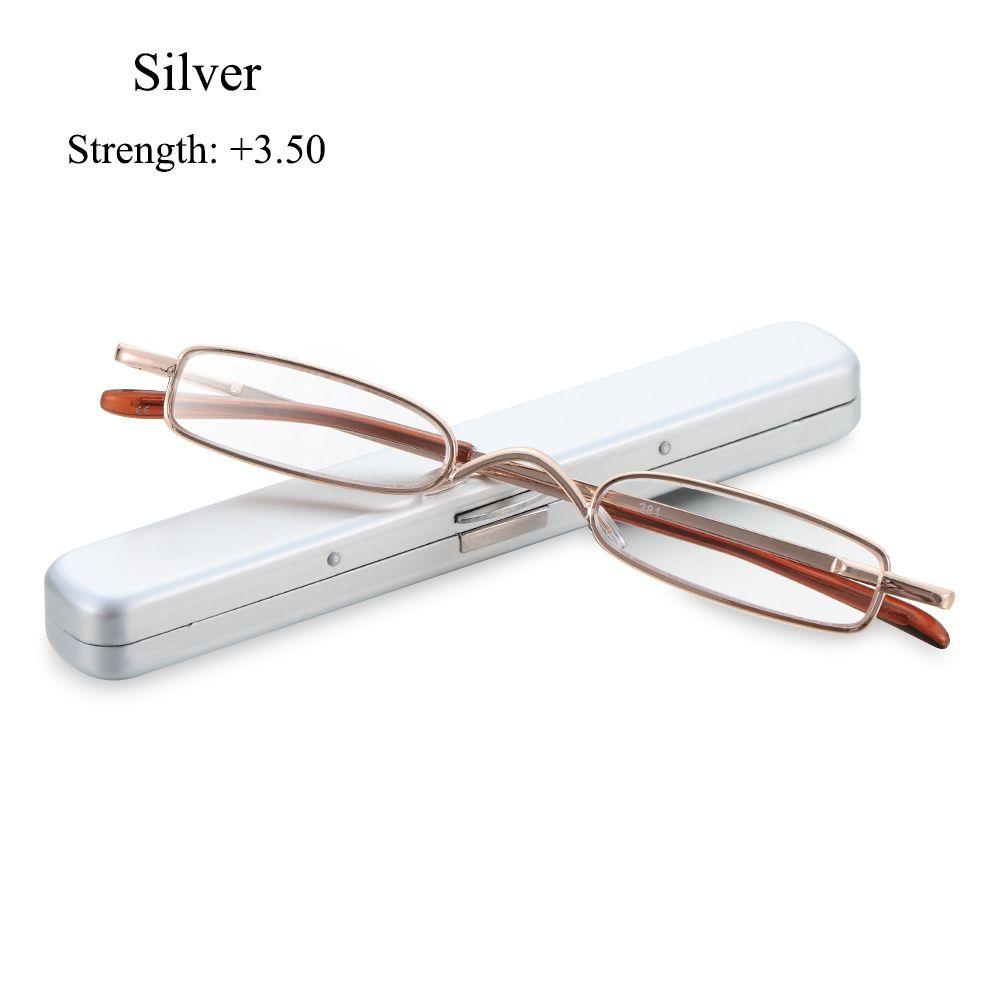 Elderly Mini Portable Slim Small Eyewear Vision Care Resin Lens Reading Glasses