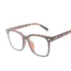 2022 Korean Style Retro Large Frame Blue Light Blocking Glasses for Women