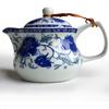 Yxhupot Teapot 15oz Blue White Porcelain China Stainless Steel Infuser Flower cihu mudan
