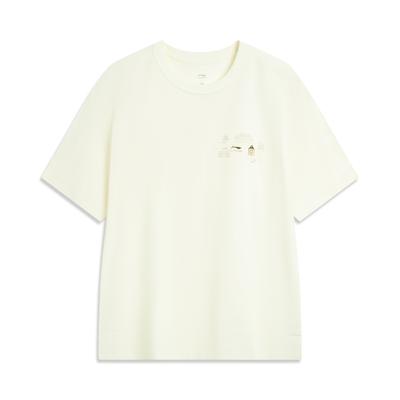 X GUGONG,LIANMINGKUAN China Culture Collection T Shirt Men's Mother Of Pearl White AHSVE11-1