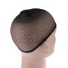 Black Mesh Dome Cap Breathable Glueless Stretchable Spandex Hair Net Weave Cap For Making Wig