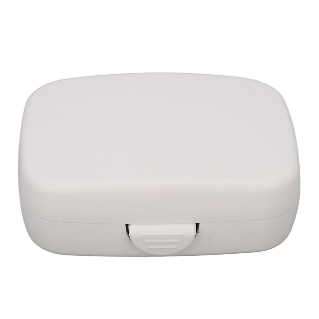 Hearing Aids Case Large Capacity Portable Quadrate Black Hearing Aids Storage Box for Home Outdoor T