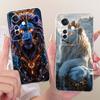For OPPO Reno11 F 11 Pro 5G Cool Dragon Tiger Pattern Phone Case For Oppo Reno11 Reno 11F 11Pro Soft Silicone TPU Cases