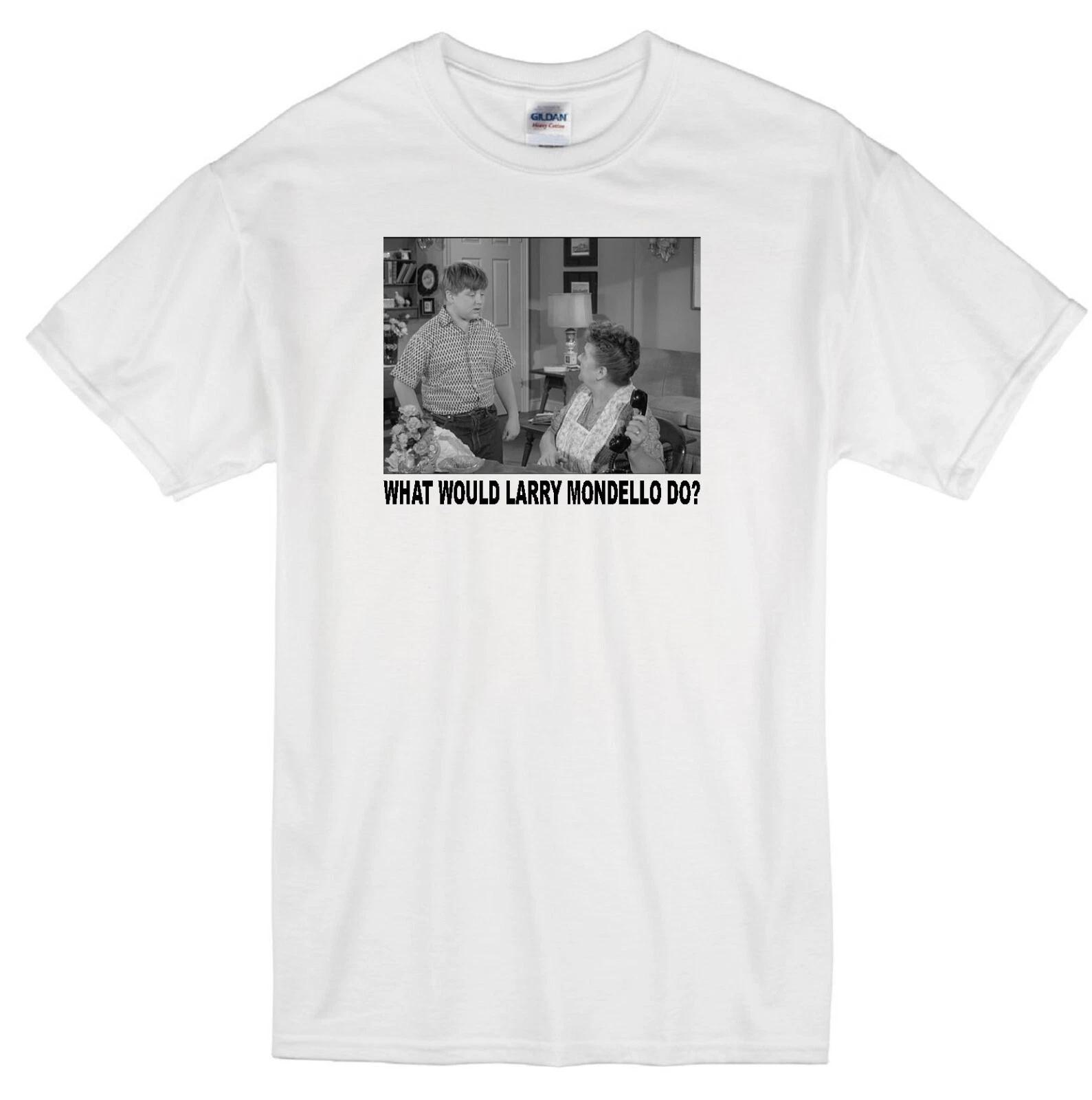 

LARRY MONDELLO WWD LEAVE IT TO BEAVER RUSTY STEVENS CLASSIC TV WHITE T-shirt S