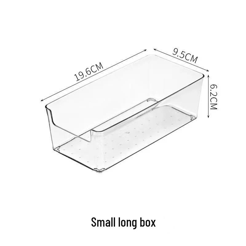 Clear Desktop Sticky Note and Card Storage Box