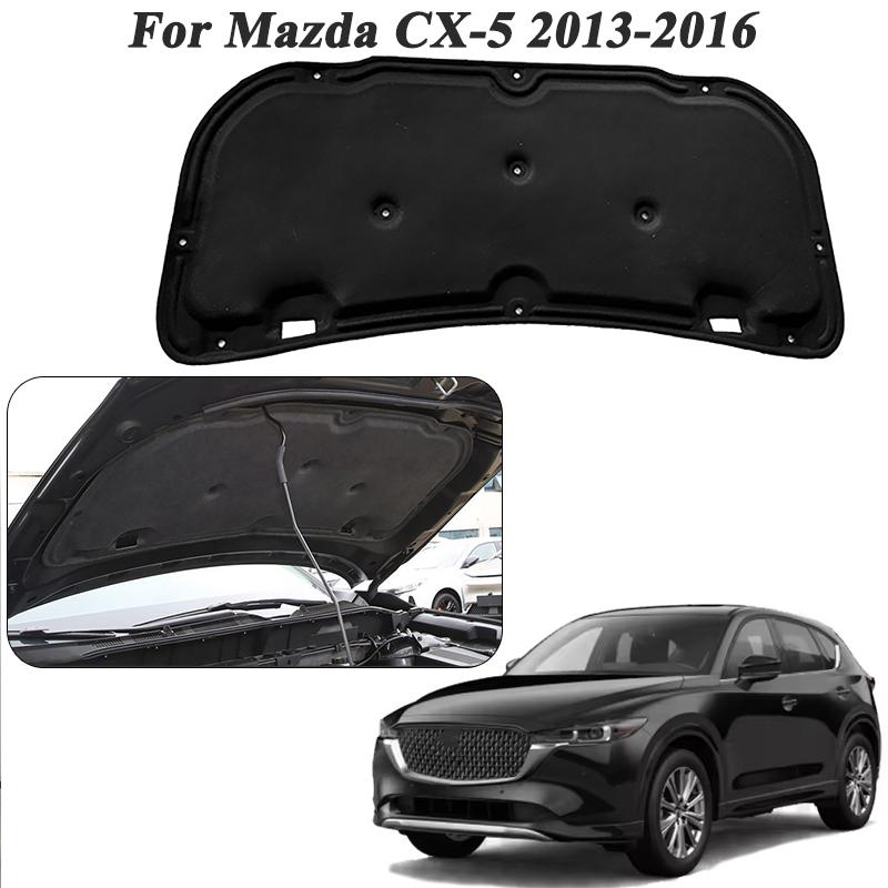 1 Pezzo Pannello Isolante Cofano Motore Anteriore Per Mazda CX-5 2013-2016/2017-2024 Tappetino Isolante Termico Acustico Copertura Schiuma Ignifuga Insonorizzante