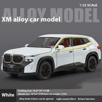 1:32 BMW XM Geländewagen Legierung Druckguss & Fahrzeug Automodell Freund Geburtstagsgeschenk Auto Mittelkonsole Dekorativer Schmuck