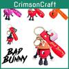 Hochwertiger Taschenanhänger Schlüsselanhänger Niedlicher Bad Bunny Kinder Weihnachtsgeschenk Dekoration