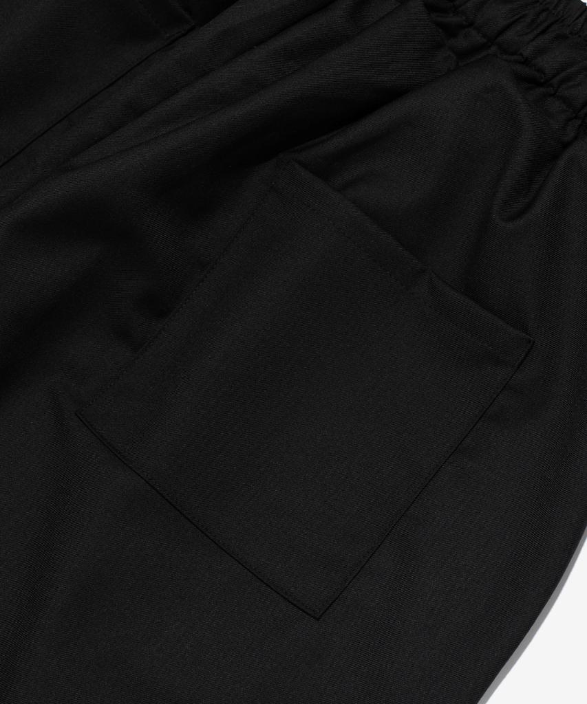 CARGOBROS Curved Wide Banding Slacks (Black)