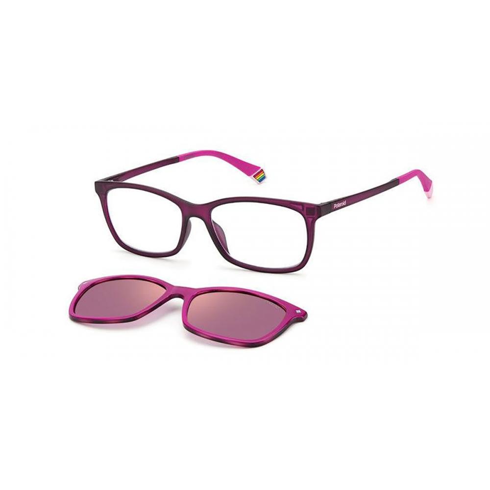 

Polaroid Pld 6140 Cs With Clip On Polarized 35j A2 Women Eyeglasses /53-15-145