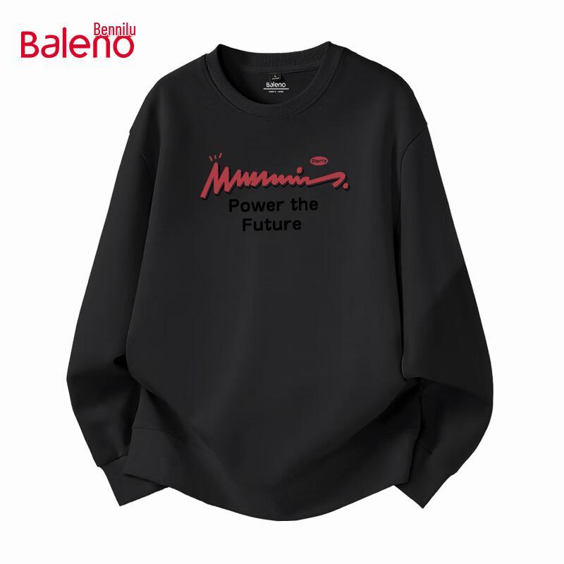 

Baleno Men s Oversized Letter Print Crew Neck Sweatshirt 3XL