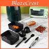 Ninja Af400uk Airfryer Accessoires Siliconen Binnenpan Rek Stoommand Keukengereedschap Set Voor Thuis Koken