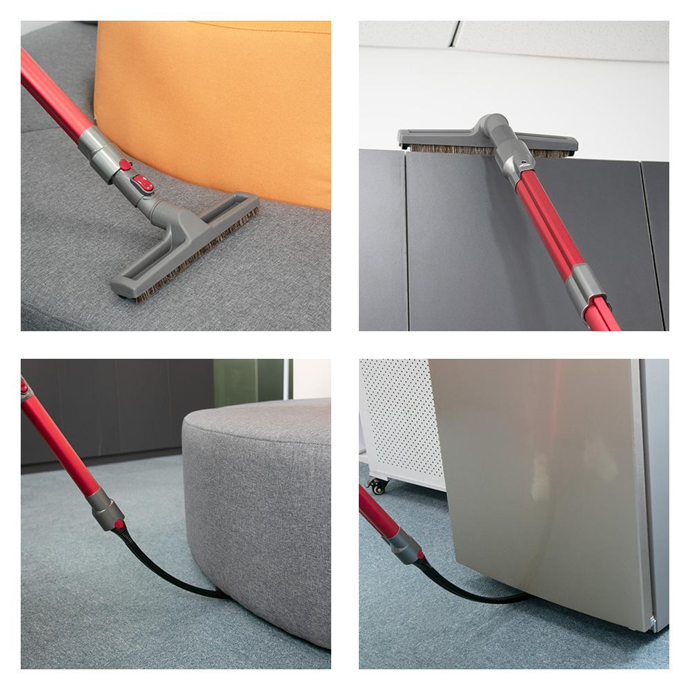 Telescopic Extension Rod Wand Tube Pipe For Dysons V6 V7 V8 V10 V11 V15 Wireless Vacuum Cleaner Accessories Brush for V15