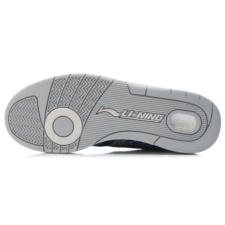 Li Ning 937 Vintage Basketball Shoes Men's Low top Sea Salt Blue AGBR073-1