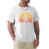 Retro Bigfoot Silhbsjouette Sun Vintage  Believe Tshirt Casual Pattern Print Tee Shirt