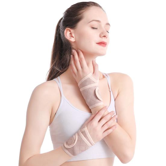 1Pc Unisex Wrist Brace Tightly Wrap Elastic Sweat Absorbing Wrist Band for Playing
