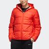 Adidas Neo Hooded Sports Down Jacket With Detachable Sleeves Men Outerwear Orange-Red EI4431