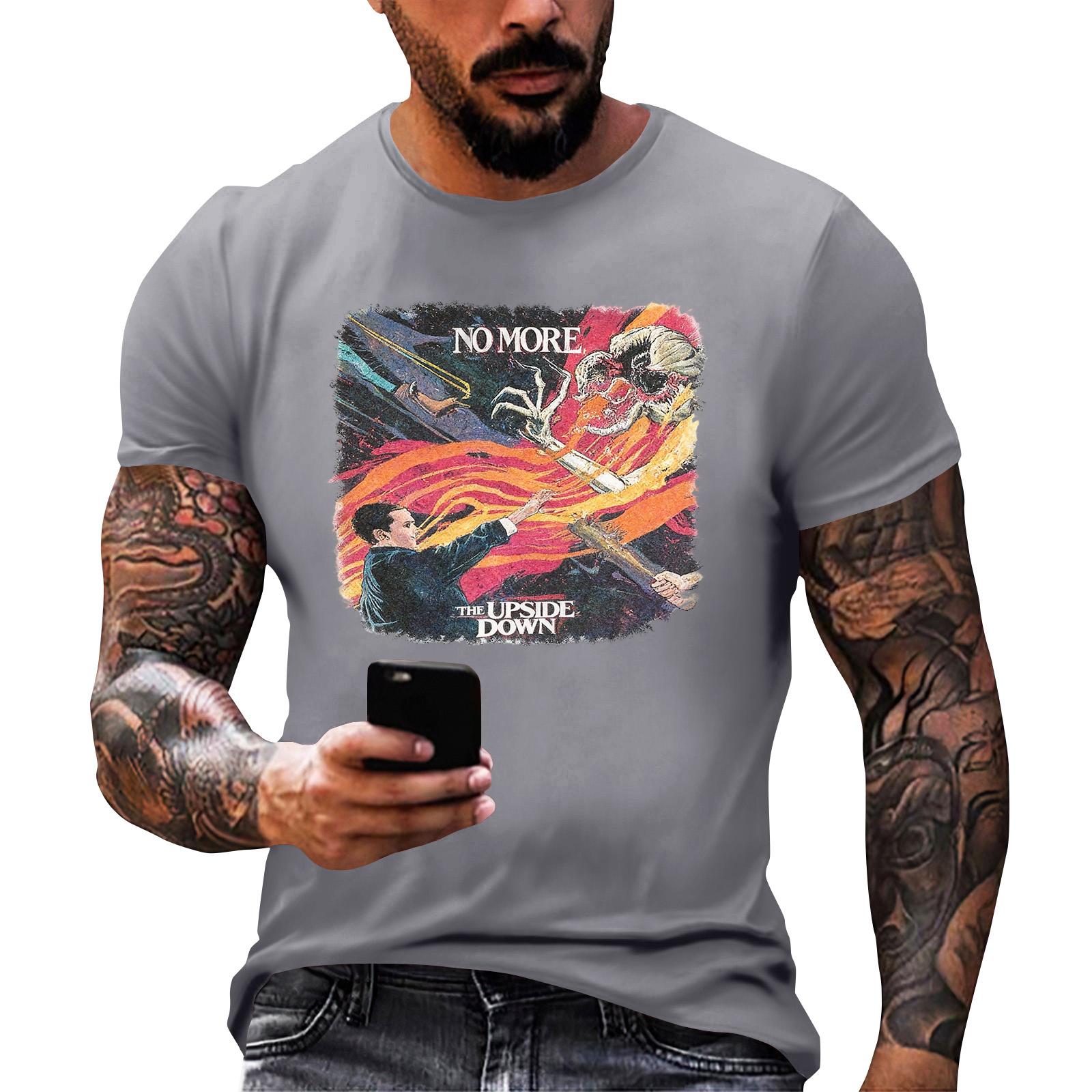 

Men s Short Sleeve T-Shirt With Movie And TV Print L