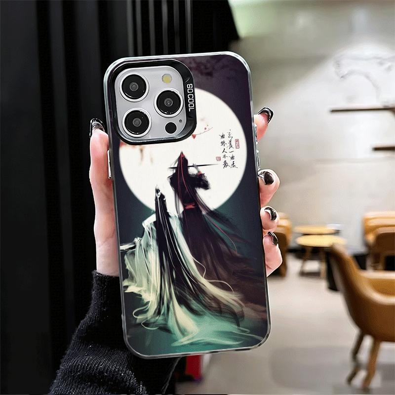 Mo Dao Zu Shi Anime Soft Phone Case for iPhone 15 16 17 Pro Max 17Air 16E 14 Plus 13 12 Mini Shockproof Cover Back Shell