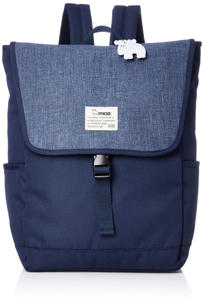 Backpack Navy [Mozu] zzei-12-navy