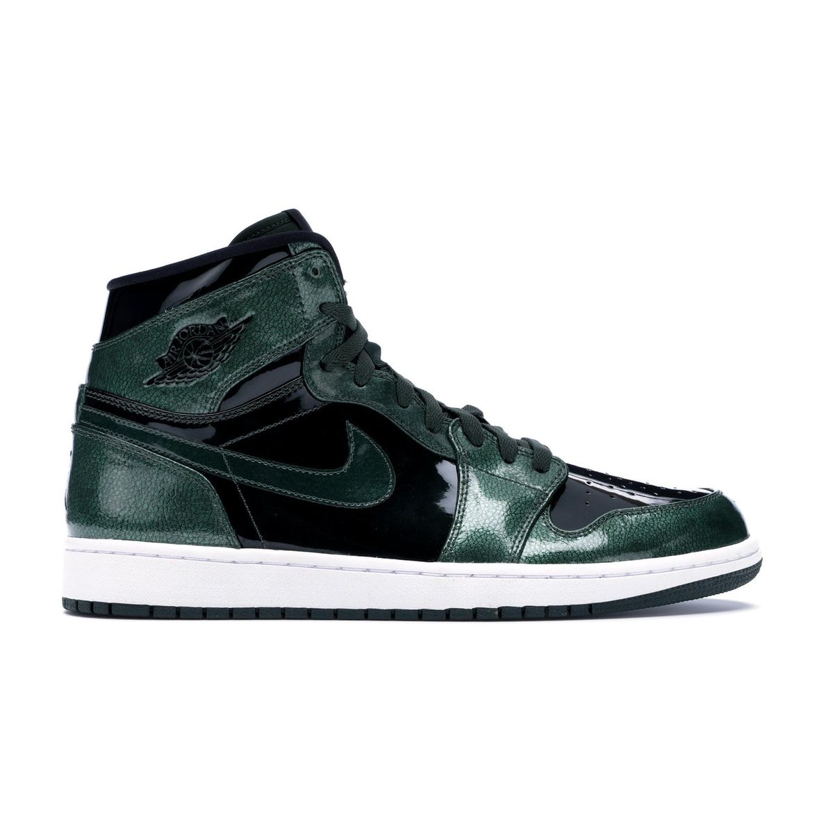 

Мужские кроссовки Air Jordan 1 High Anti-Gravity Machines Green Black Grove-Green-White 332550-300