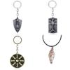 Dark Souls Shield Keychain Metal Collectible Gift For Gamers And Fans