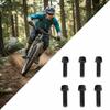 6 Pcs Stainless Steel Handlebar Screws with Washer Bike Stem Bolts  for Bicycle Upgrade
