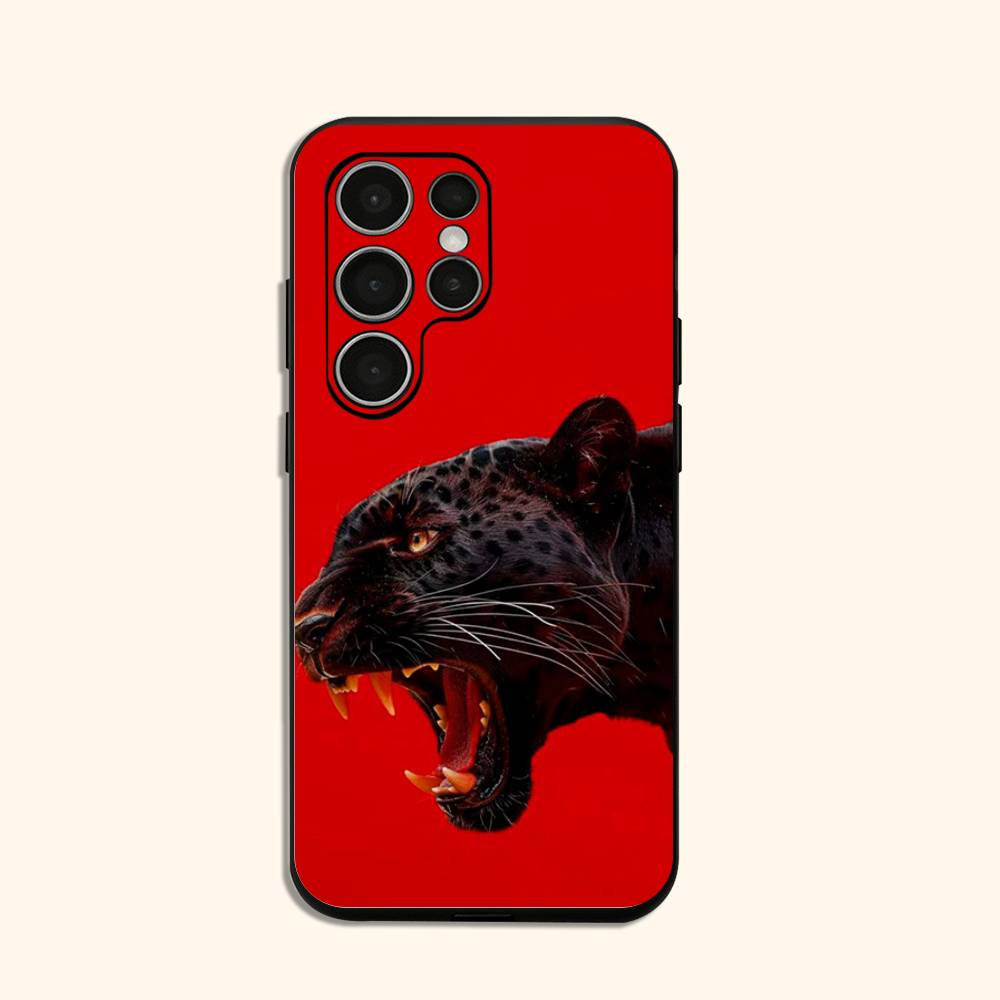 Lion & leopard Phone Case For Samsung Galaxy S 24,25,23,22,21,20 Plus Ultra 5G Lite Shockproof Cover