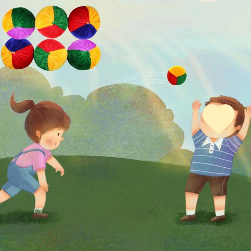 Funny Sandbag Throwing Game Mini Sandbags Rice Husks Sandbags And Balls Children'S Kindergarten Competition Outdoor Sport Toys