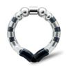 Kalibauer Strong Foreskin Ring for Smaller Made In with Neodymium Magnet (Standard Type) Penises, Japan, (Includes Anti-Loss Strap) (Black)