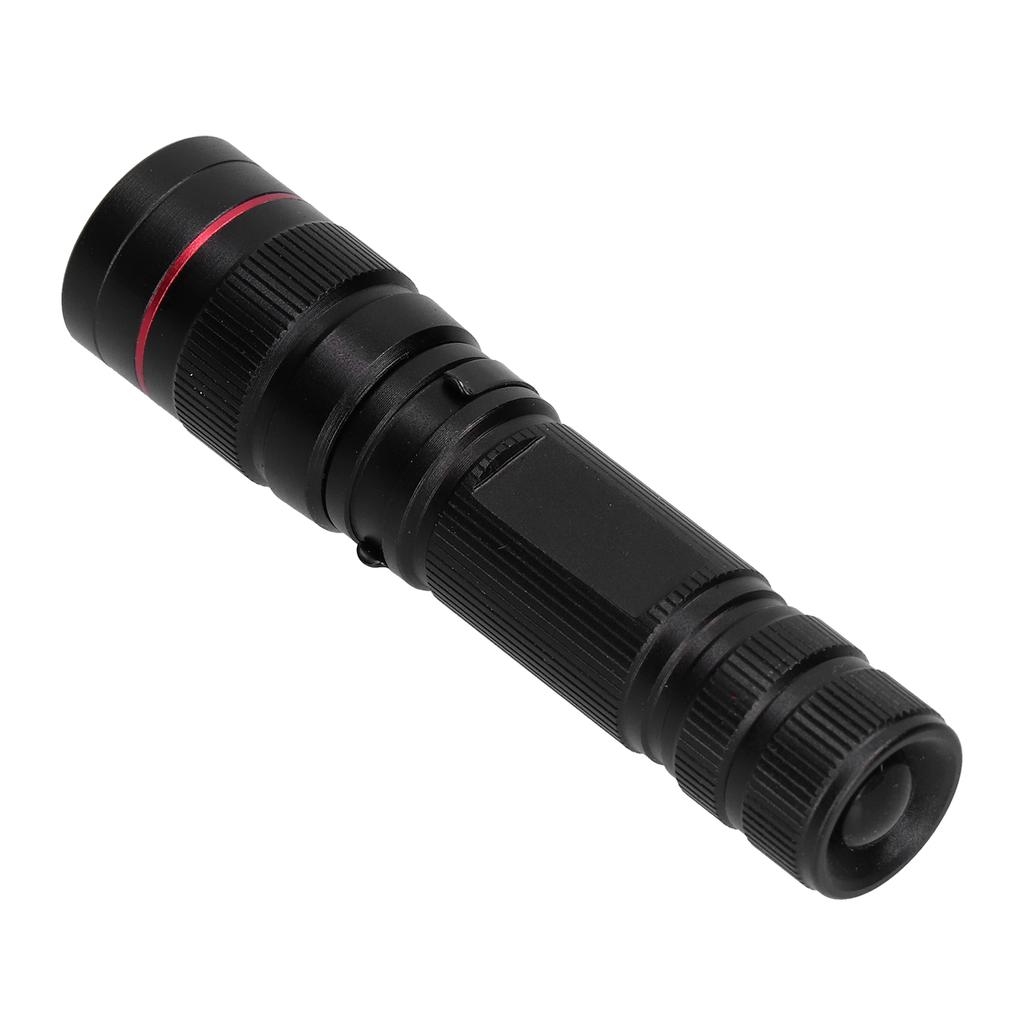 Mini UV Lommelykt Teleskopisk Fokusering Bærbar 365nm Lommelykt for Seddel Jade Deteksjon Natt