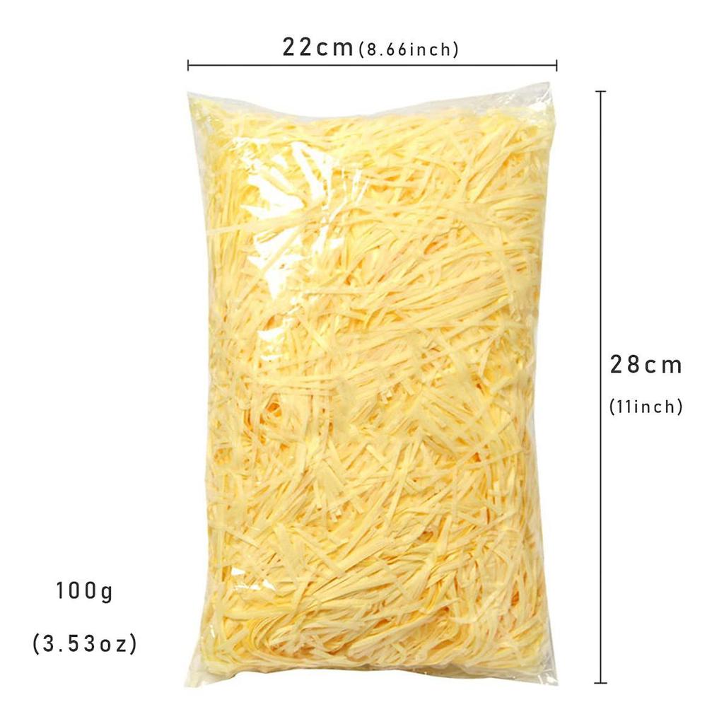 Raffia Seide Dekorative Hochzeitsgeschenk Füllung und Süßigkeitenbox Papierverpackung