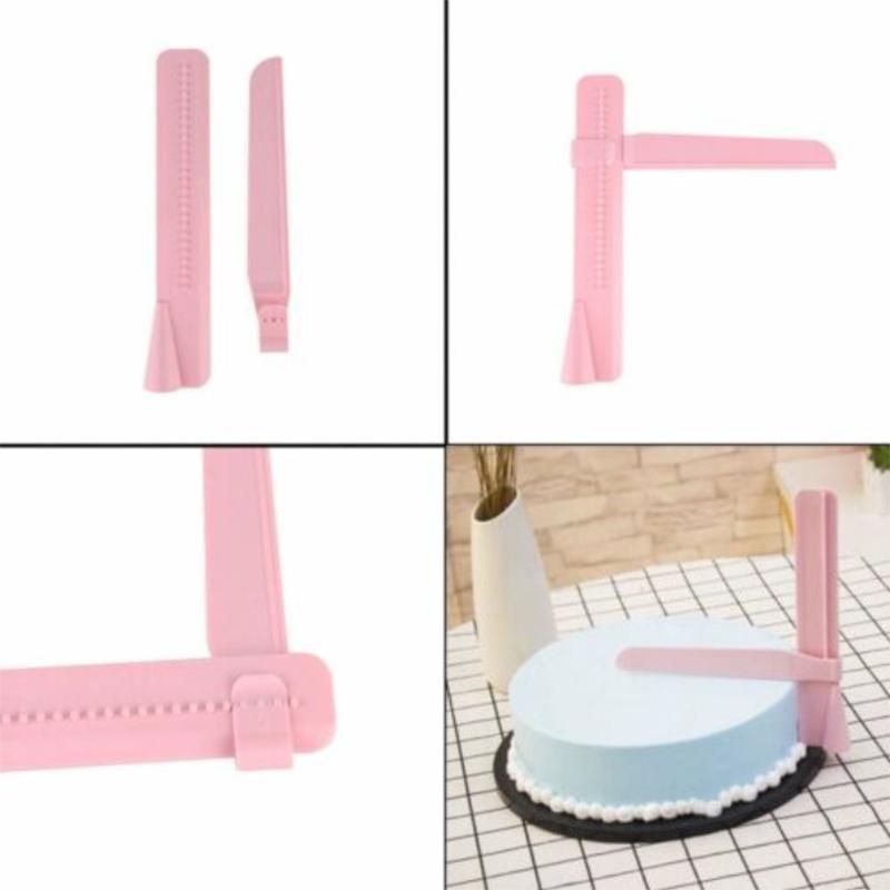 Premium Adjustable Fondant Cake Scraper For Effortless Spreading Of Icing And Cream