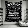 Jack Daniel'S Timeless Classic Tapestry Wallmounted Background Cloth Background Wall Hanging Cloth Wall Decoration Atmospheric Background Cloth