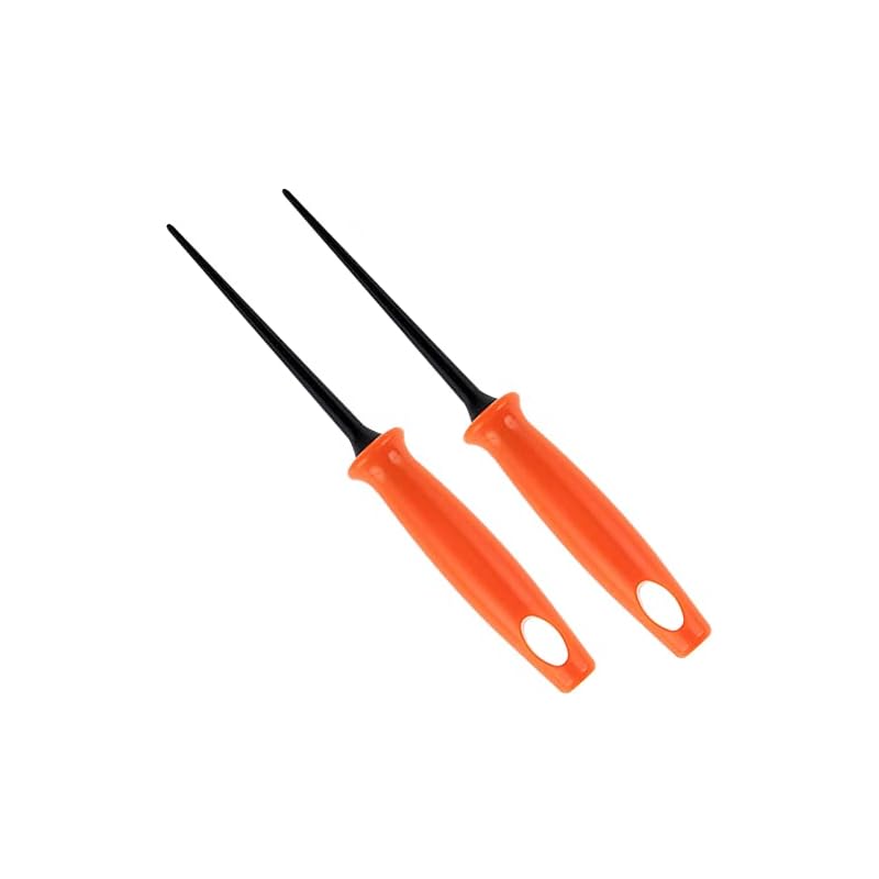 Shimomura Kikaku Hot Plate Gentle Takoyaki Picks (2-pack) [Made in Japan] Dishwasher Safe, Heat Resistant, Easy to Use for Flipping Takoyaki, Rounded