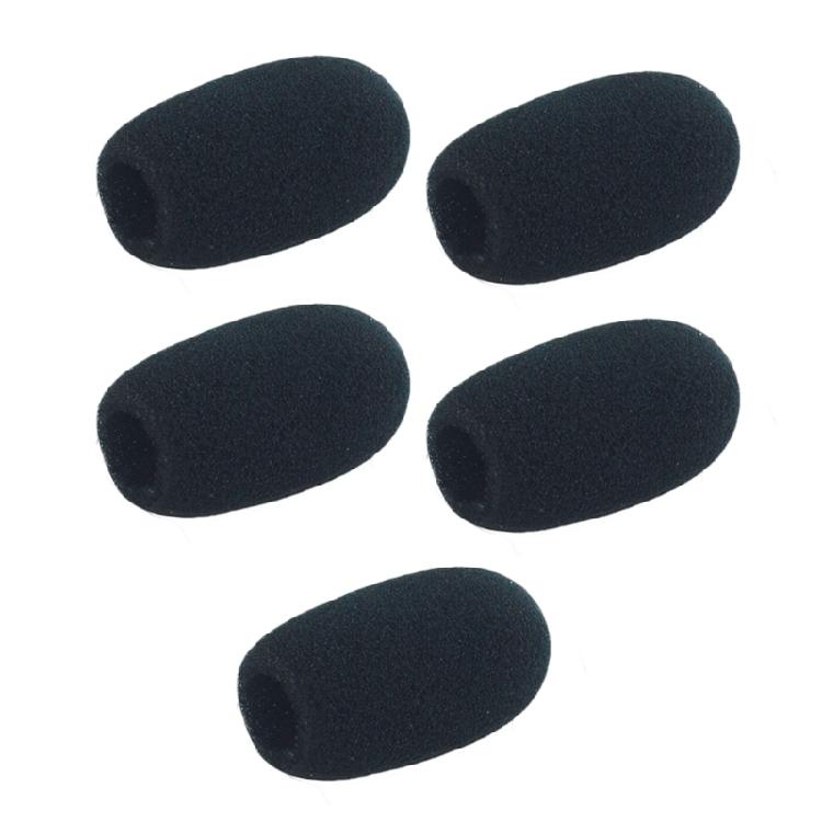 Pack of 5 Microphone Sponges Covers Advanced Wind Foam Reduction Durability Design for Panel Discussions Speech Systems