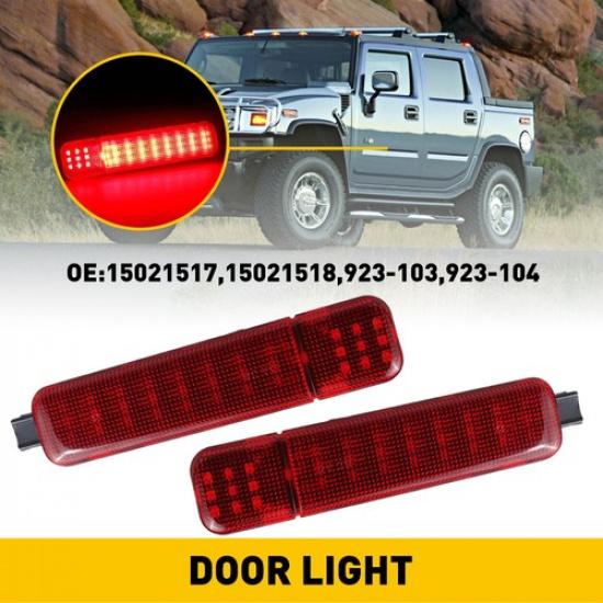 Светодиодная лампа подсветки двери для GMC Sierra Yukon Chevrolet Avalanche Silverado